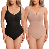 Smoothing Hourglass Brief Bodysuit BLACK