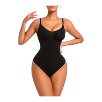 Smoothing Hourglass Brief Bodysuit BLACK