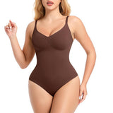 Smoothing Hourglass Brief Bodysuit COCOA