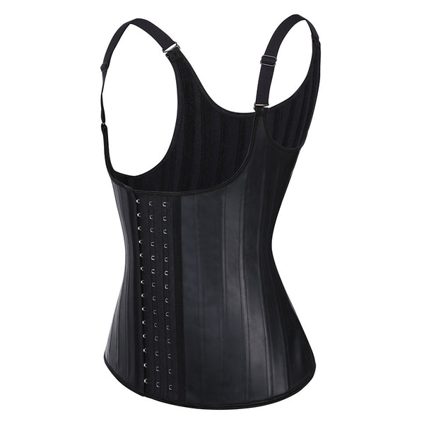 Divafit Women's Black Size XL Control Vest Waist Cincher
