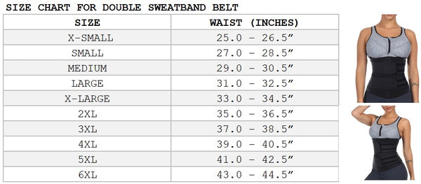 Double Sweatband Belt – The Waist Experts
